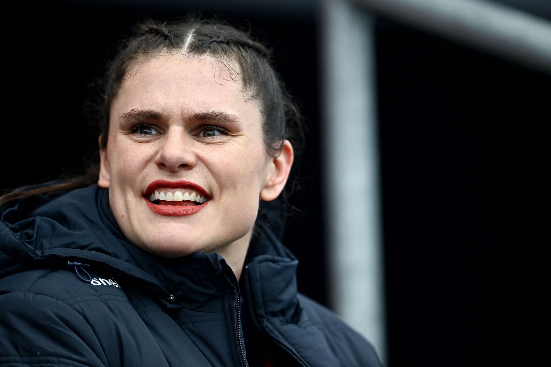 Ilona Maher looks on at Bristol Bears v Gloucester-Hartpury - Allianz Premiership Women's Rugby - (Source: Getty)
